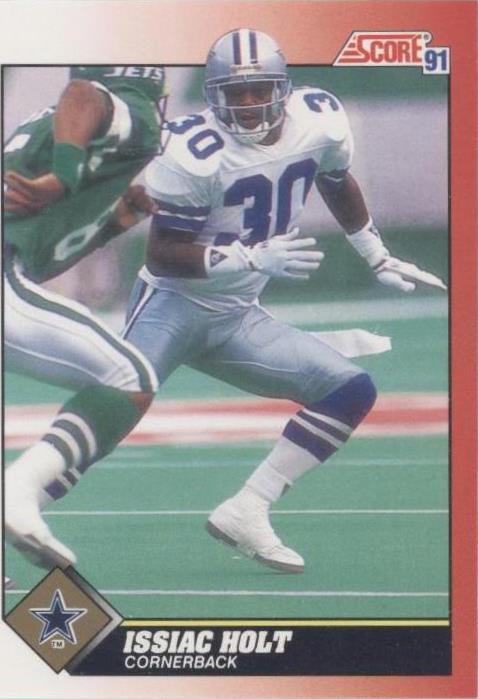 1991 Score Issiac Holt #117