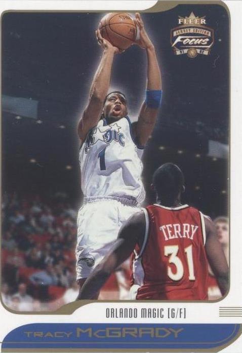 Camiseta Fleer Focus 2001-02 edición - Tracy McGrady #38