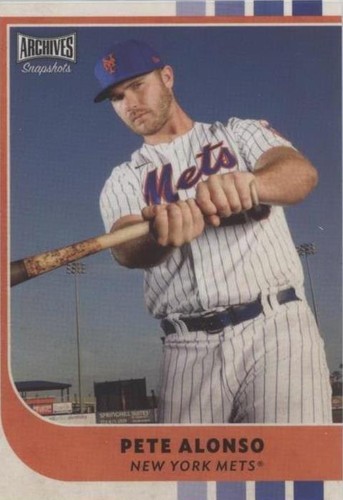 2021 Topps Archives Snapshots - Pete Alonso #5