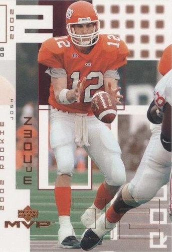 2002 Upper Deck MVP Josh McCown #285