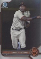 2022 Bowman Chrome - Marco Luciano #BCP-247