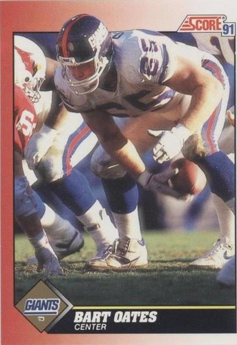 1991 Score Bart Oates #130
