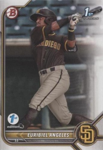 2022 Bowman 1st Edition - Euribiel Angeles #BPPF-32