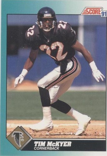 1991 Score Rookie & Traded Tim McKyer #3T