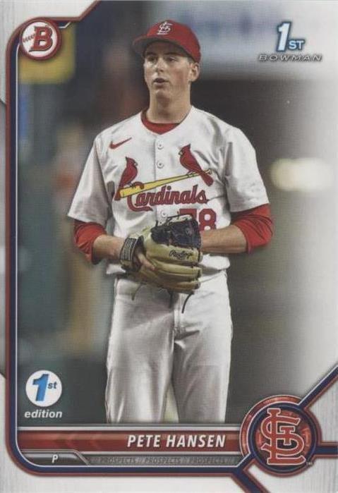 2022 Bowman Draft 1st Edition - Pete Hansen #BD-128