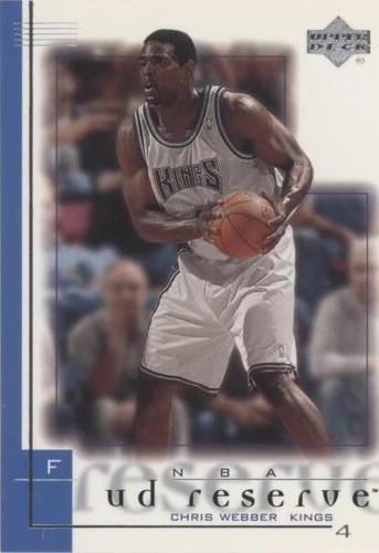 2000-01 Upper Deck Reserve - Chris Webber #70
