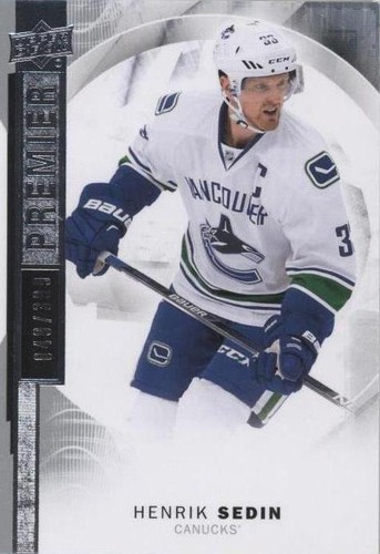 2015-16 Upper Deck Premier - Henrik Sedin #28