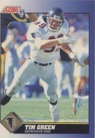 1991 Score Tim Green #99