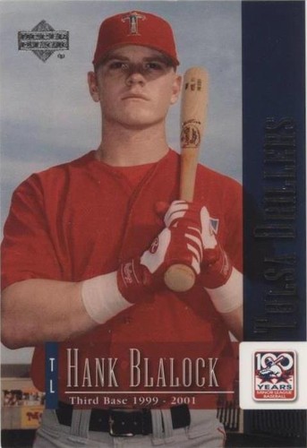 2001 Upper Deck Minor League Baseball Centennial - Hank Blalock #31