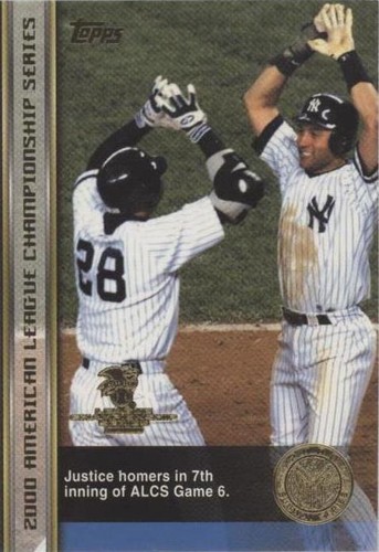 2000 Topps New York City Subway Series - David Justice #79