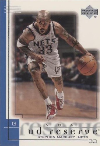 2000-01 Upper Deck Reserve - Stephon Marbury #52