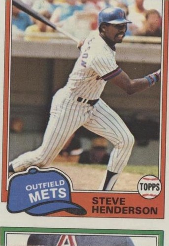 1981 Topps - Steve Henderson #619