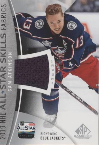 2019-20 Upper Deck SP Game Used - Cam Atkinson #AS-CA