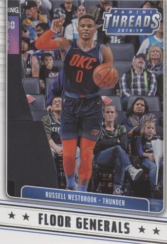 2018-19 Panini Threads - Russell Westbrook #18