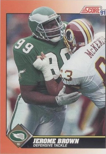 1991 Score Jerome Brown #407