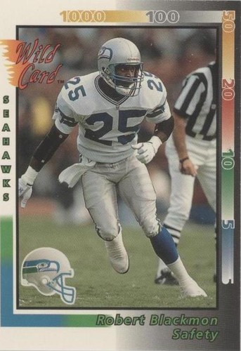 1992 Wild Card Robert Blackmon #277