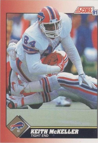 1991 Score Keith McKeller #192