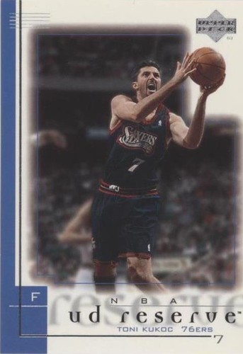 2000-01 Upper Deck Reserve - Toni Kukoc #63