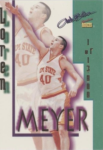 1995 Signature Rookies Autobilia - Loren Meyer #24