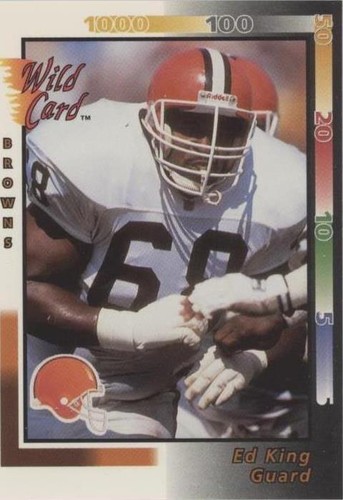 1992 Wild Card Ed King #168