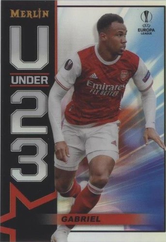 2020-21 Topps Merlin Collection Chrome UCL Gabriel #U23-G