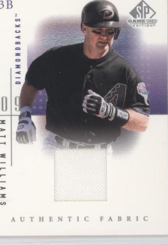 2001 SP Game Used Edition - Matt Williams #MW