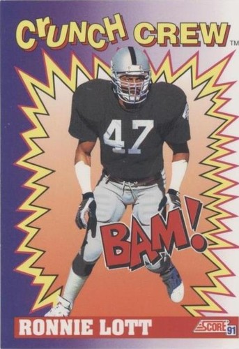 1991 Score Ronnie Lott #651
