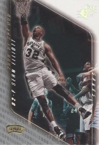 2000-01 SPx - Sean Elliott #74