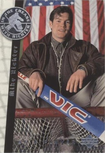 1995-96 Upper Deck Be a Player - Mike Richter #191