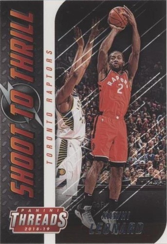 2018-19 Panini Threads - Kawhi Leonard #17