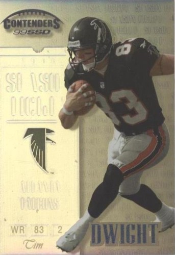 1999 Playoff Contenders SSD Tim Dwight #56