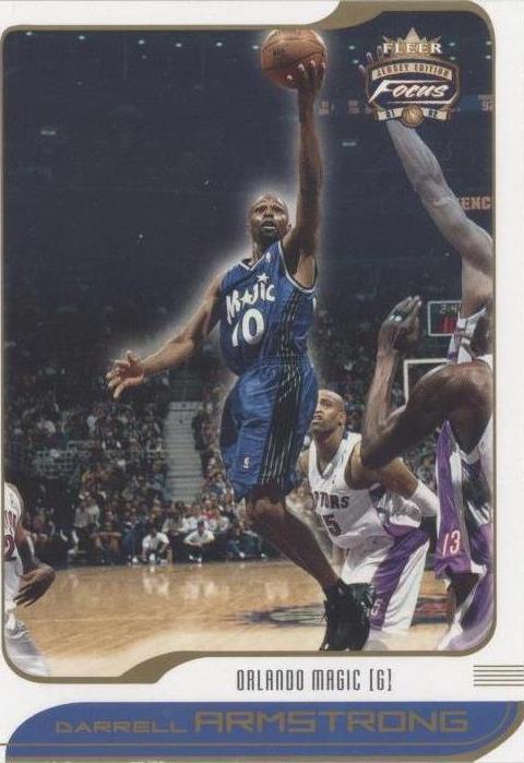 2001-02 Fleer Focus Джерси издание - Даррелл Армстронг #23