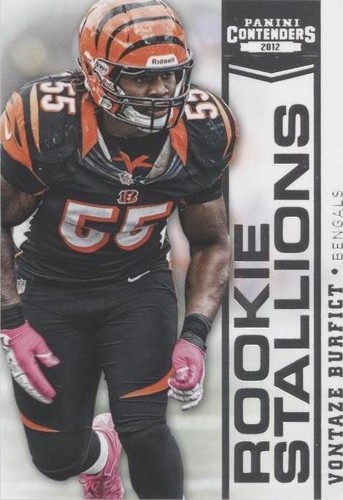 2012 Panini Contenders Vontaze Burfict #20