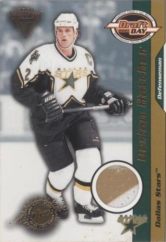 2000-01 Pacific Private Stock Titanium Draft Edition - Derian Hatcher #29