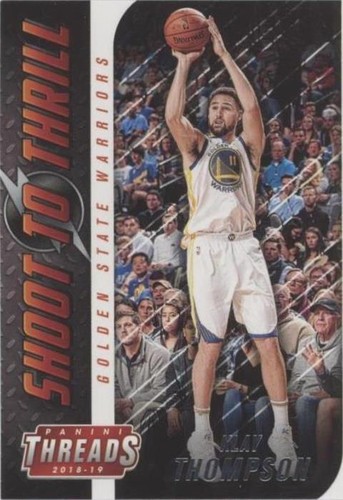 2018-19 Panini Threads - Klay Thompson #10