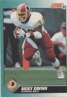 1991 Score Rookie & Traded Ricky Ervins #98T