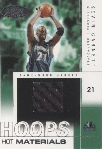 2004-05 Hoops Hot Prospects - Kevin Garnett #HM-KG
