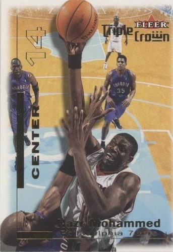 2000-01 Fleer Triple Crown - Nazr Mohammed #214