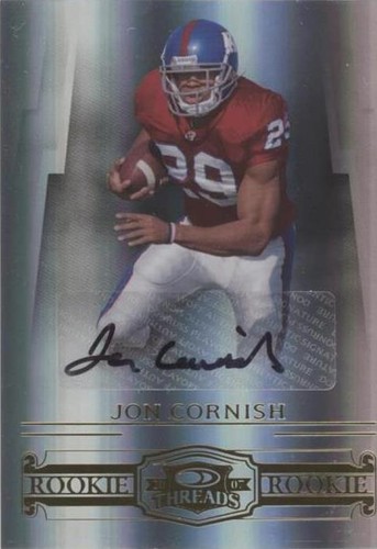 2007 Donruss Threads Jon Cornish #238