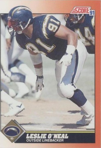 1991 Score Leslie O'Neal #432