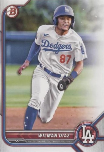 2022 Bowman - Wilman Diaz #BP-135
