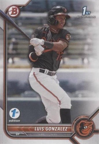 2022 Bowman 1st Edition - Luis Gonzalez #BPPF-125