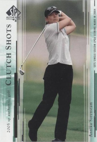 2005 SP Authentic - Annika Sörenstam #53