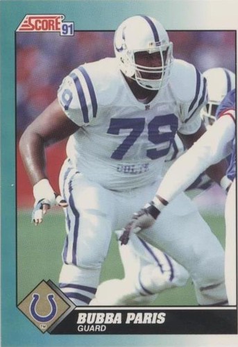 1991 Score Rookie & Traded Bubba Paris #29T