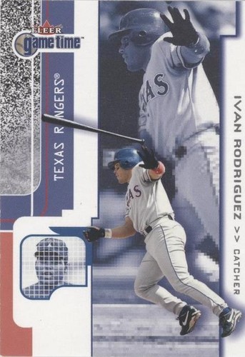 2001 Fleer Game Time - Ivan Rodriguez #57