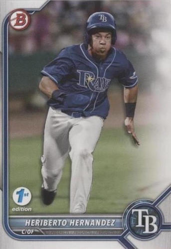 2022 Bowman 1st Edition - Heriberto Hernandez #BPPF-143