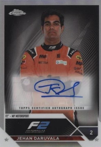 2023 Topps Chrome Formula 1 - Jehan Daruvala #CAC-JDI