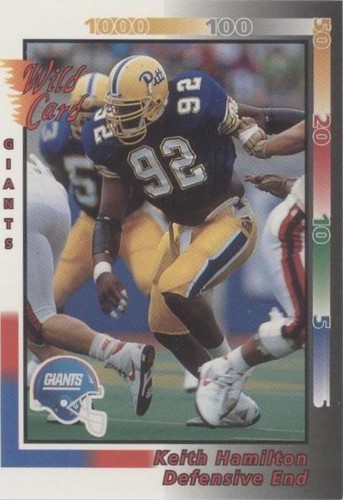 1992 Wild Card Keith Hamilton #228