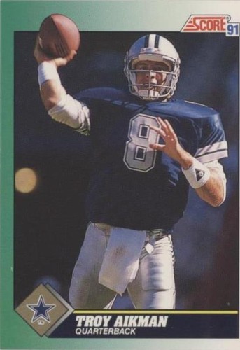 1991 Score Troy Aikman #225