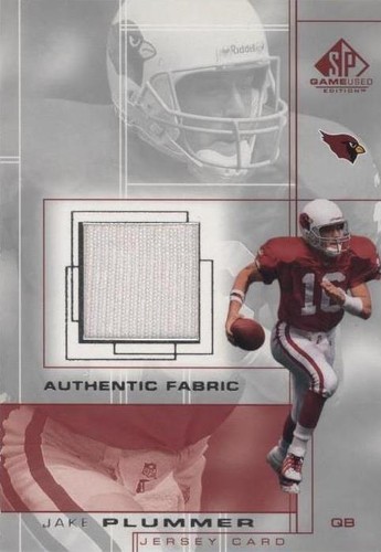 2001 SP Game Used Edition Jake Plummer #JP